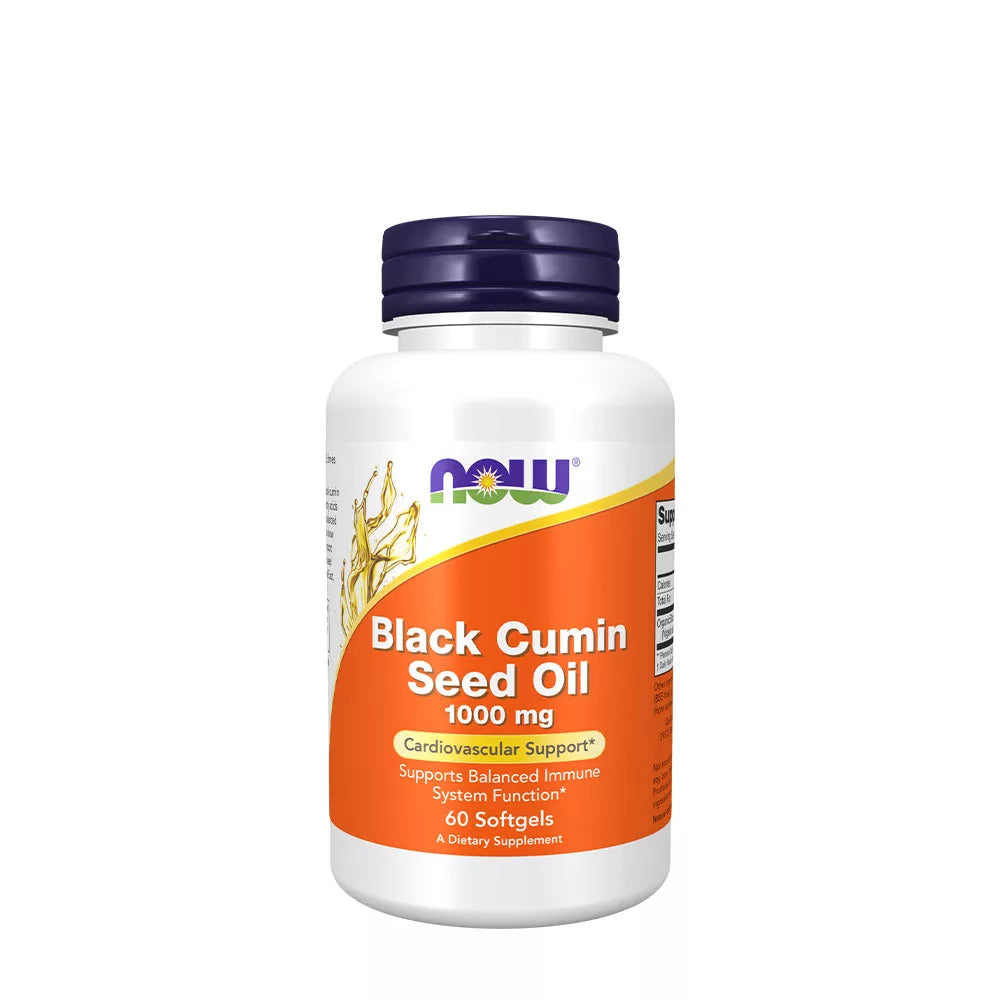 Now Foods Black Cumin Seed Oil 1000 mg (60 Softgels)