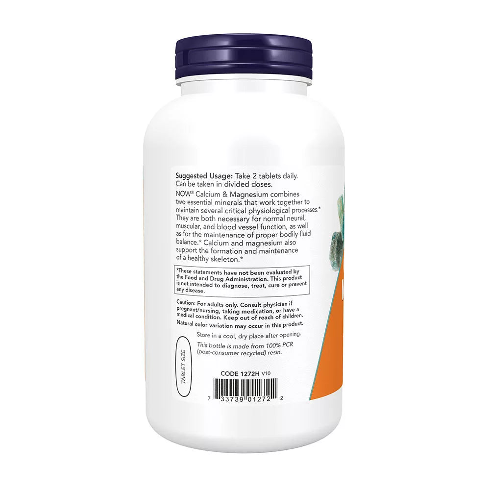 Now Foods Calcium & Magnesium (250 Tablets)