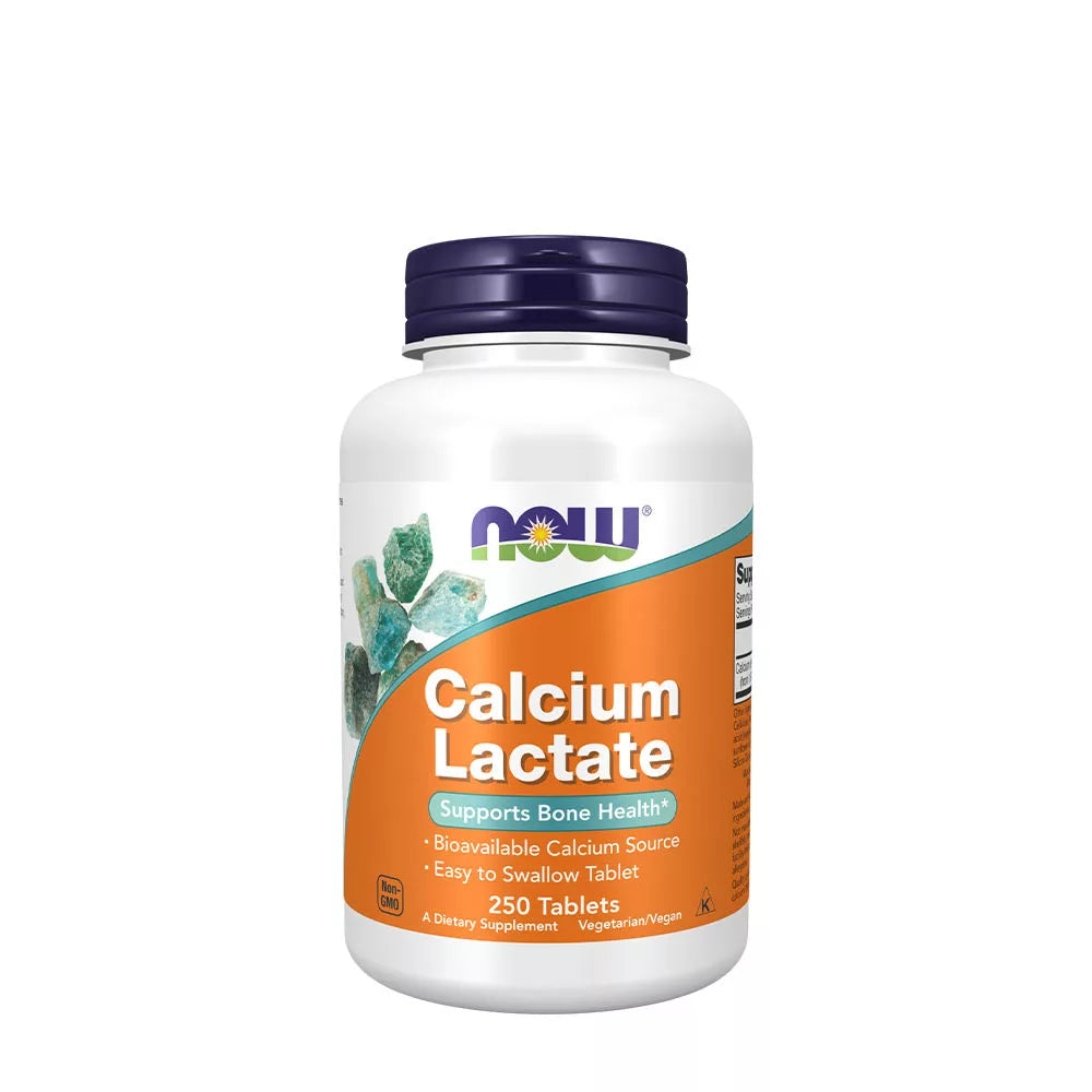 Now Foods Calcium Lactate (250 Tablets)