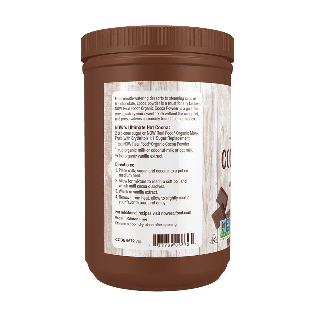 Now Foods Organic Cocoa Powder (12 oz.)