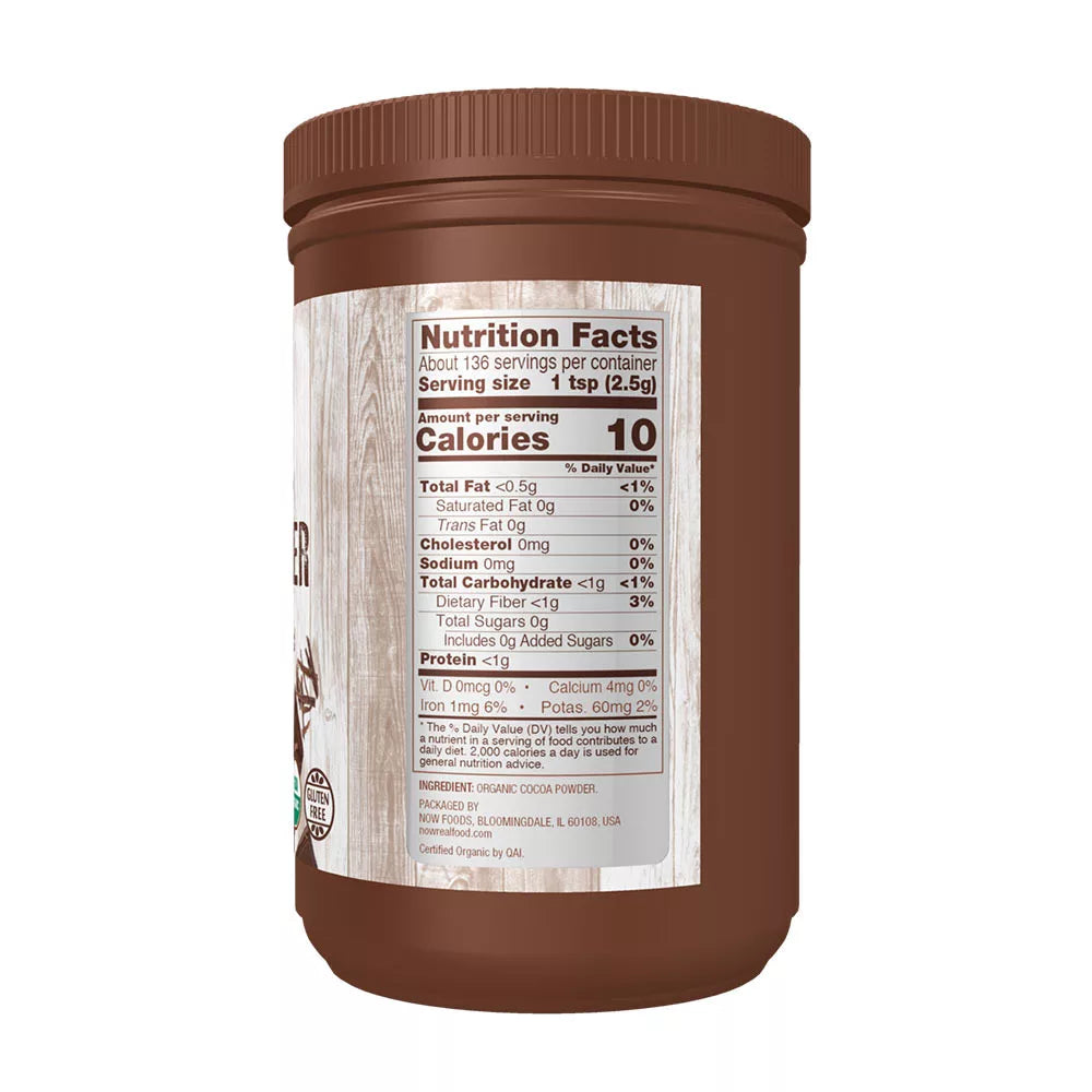 Now Foods Organic Cocoa Powder (12 oz.)