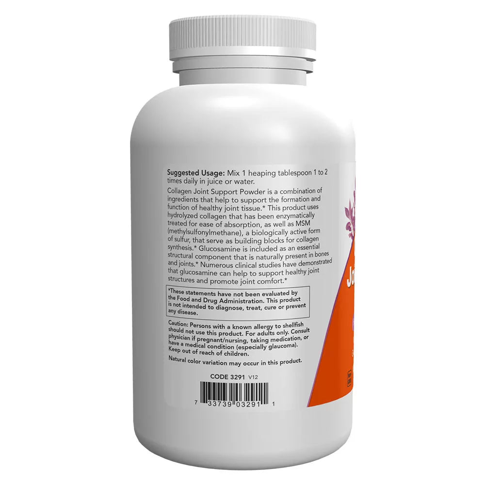 Now Foods Collagen Joint Support Powder (312 g)