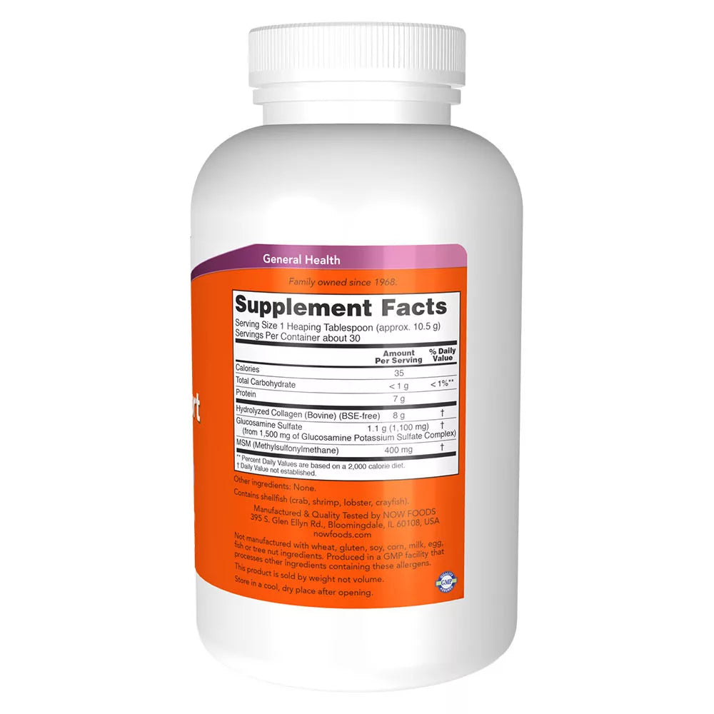 Now Foods Collagen Joint Support Powder (312 g)