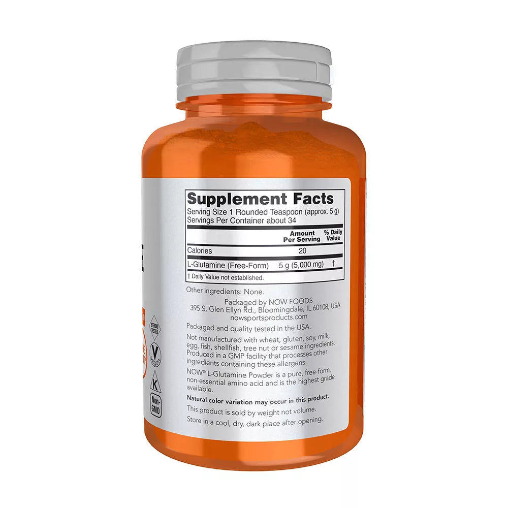Now Foods L-Glutamine Powder (170 g)