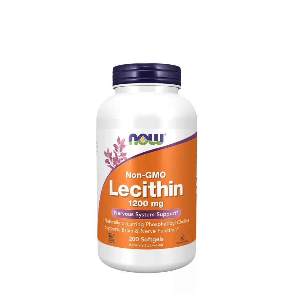 Now Foods Lecithin 1200 mg (200 Softgels)