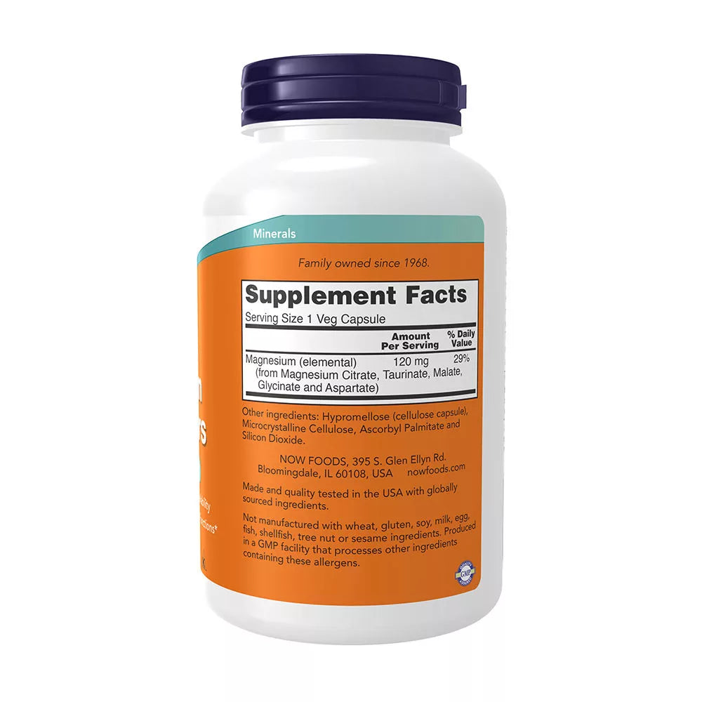 Now Foods Magnesium Transporters (180 Veg Capsules)