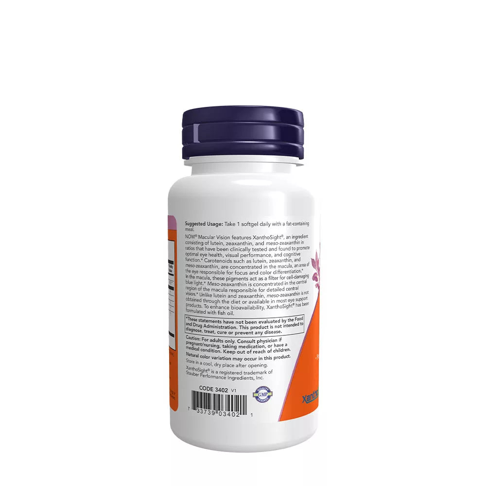Now Foods Macular Vision (50 Softgels)