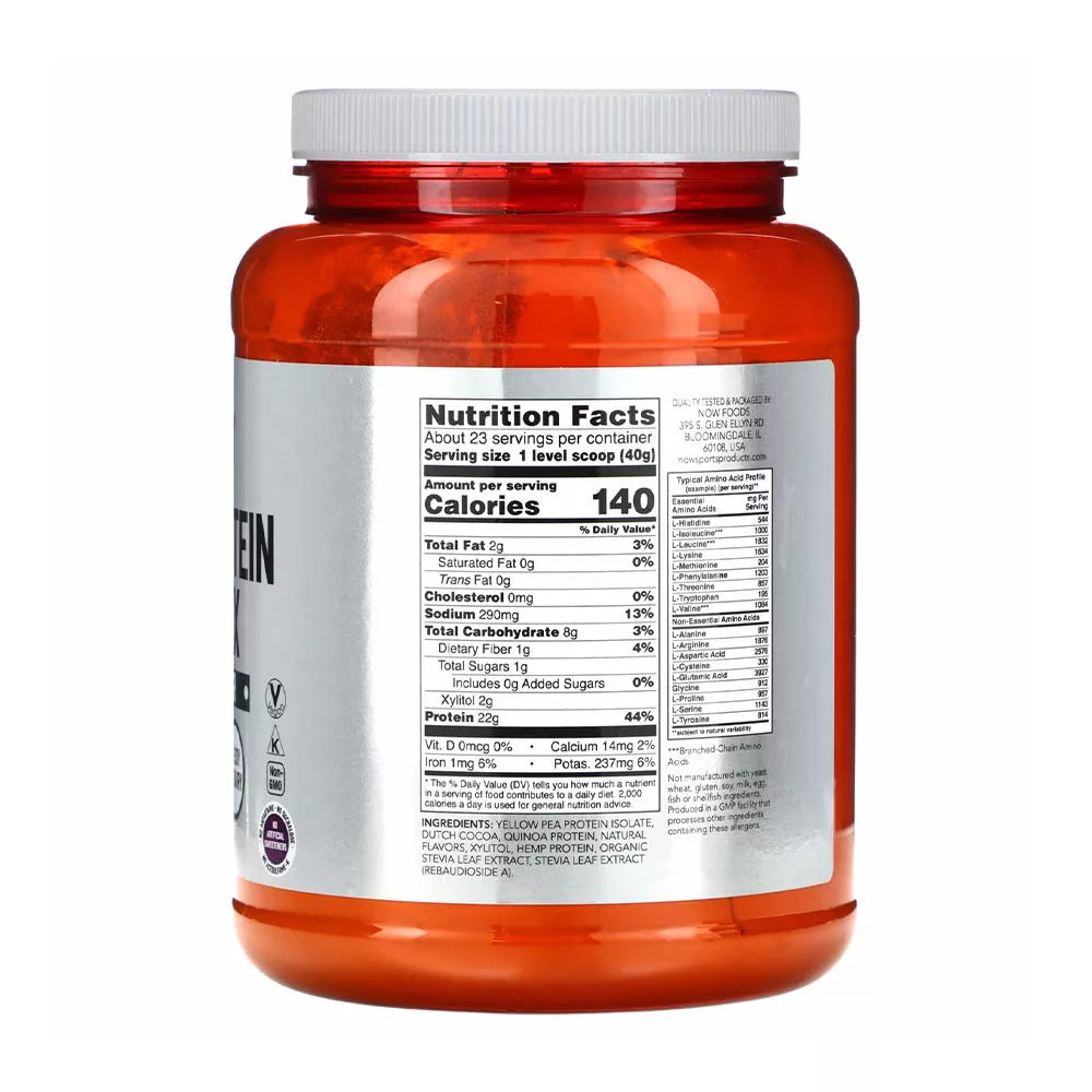 Now Foods Plant Protein Complex (907 g, Chocolate Mocha)