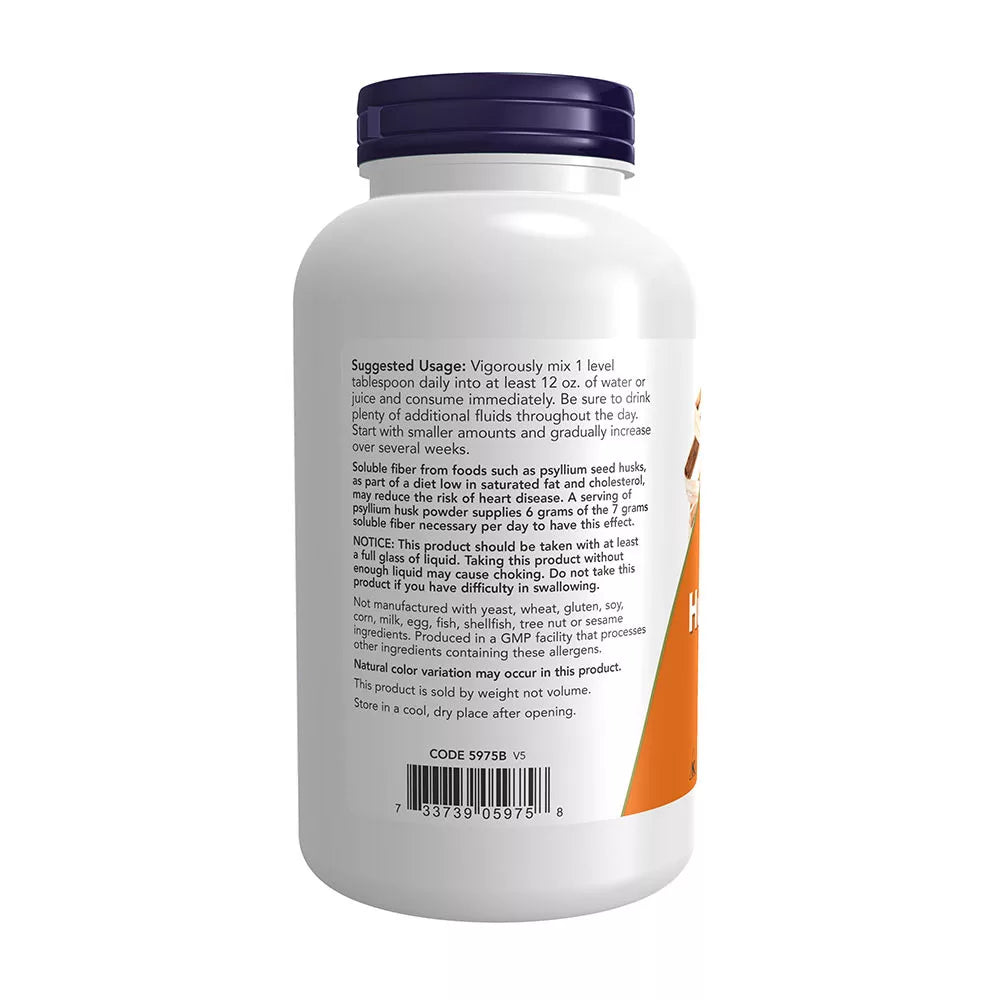 Now Foods Psyllium Husk Powder (340 g)