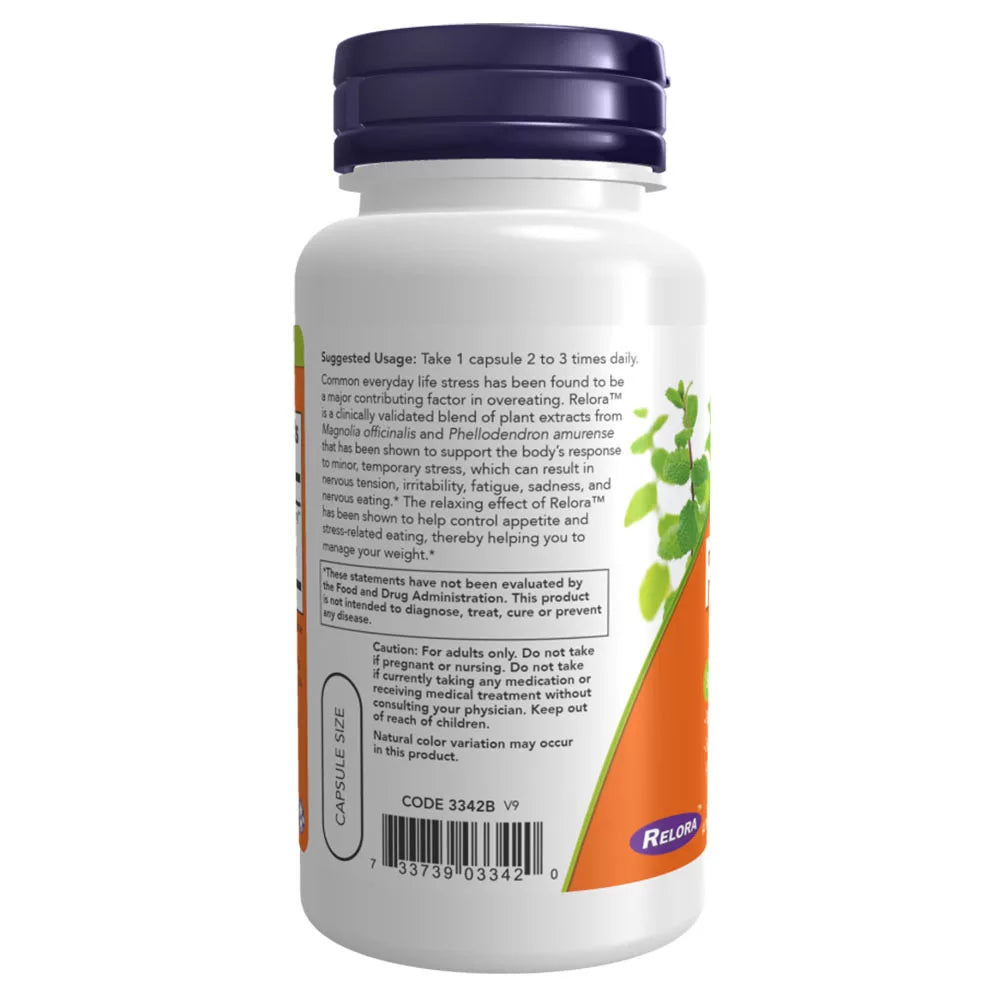 Now Foods Relora® 300 mg (120 Veg Capsules)