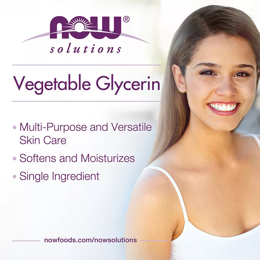 Now Foods Vegetable Glycerine (473 ml)
