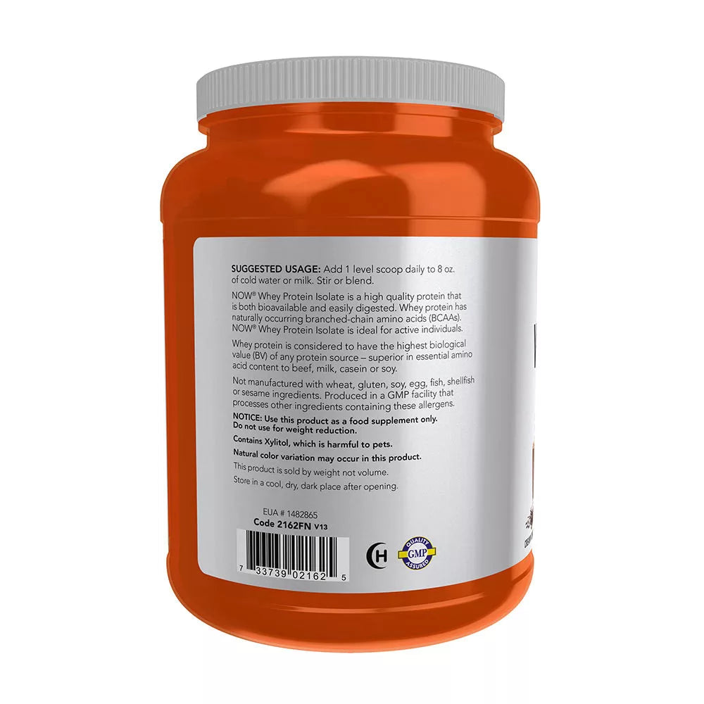 Now Foods Whey Protein Isolate (816 g, Chocolate)