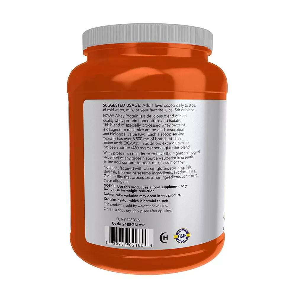 Now Foods Whey Protein (907 g, Creamy Vanilla)
