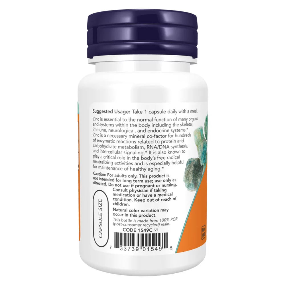 Now Foods Zinc Picolinate 50MG (30 Capsules)