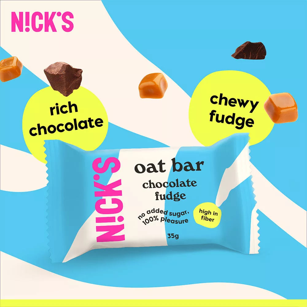 Nick's Chocolate Fudge Oat Bar (35 g)