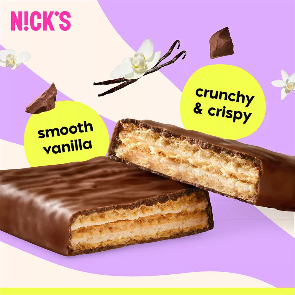 Nick's Protein Wafer Vanilla (40 g)