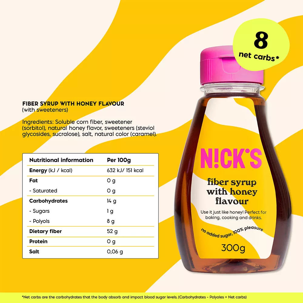 Nick's Fiber Syrup (300 g, Honey)