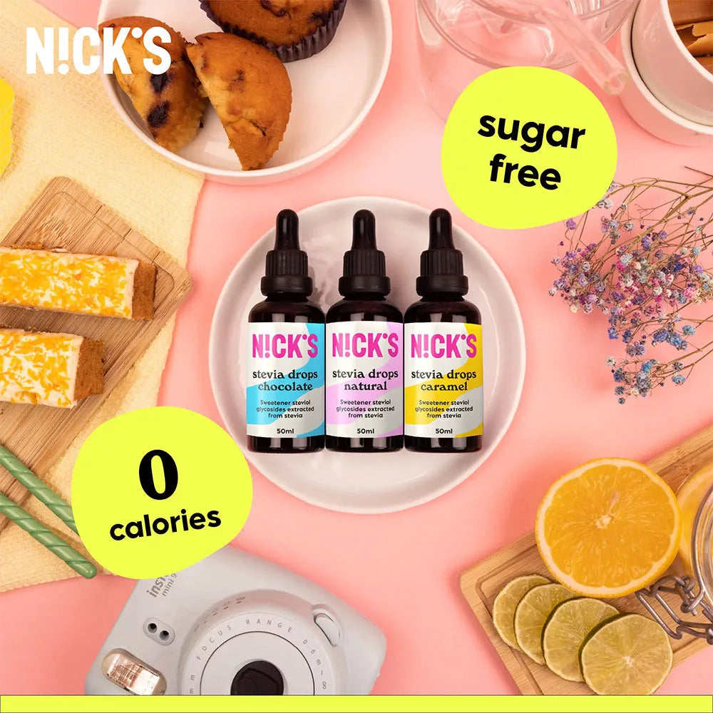 Nick's Stevia Drops (50 ml, Natural)