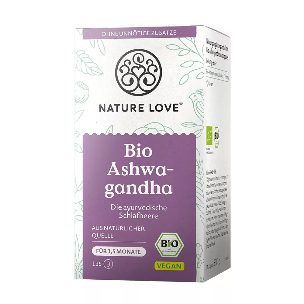 Nature Love Bio Ashwagandha (135 Capsules)