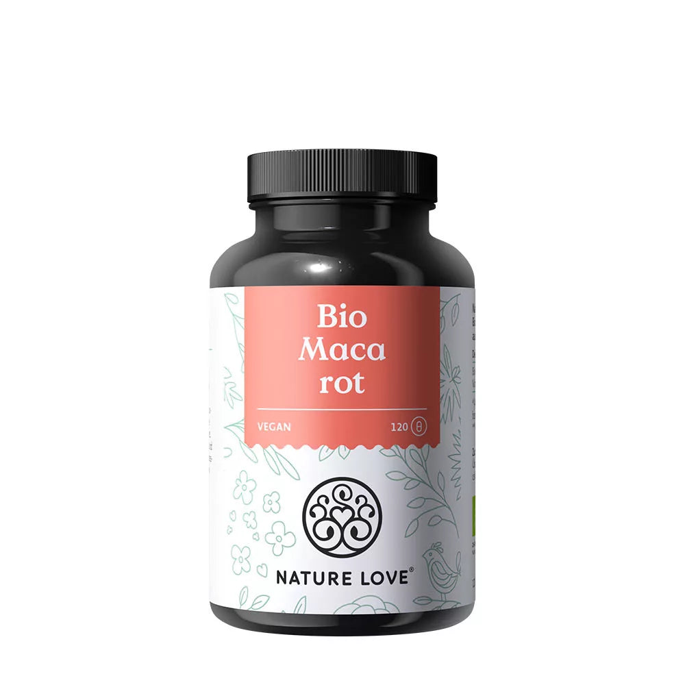 Nature Love Organic Red Maca (120 Capsules)