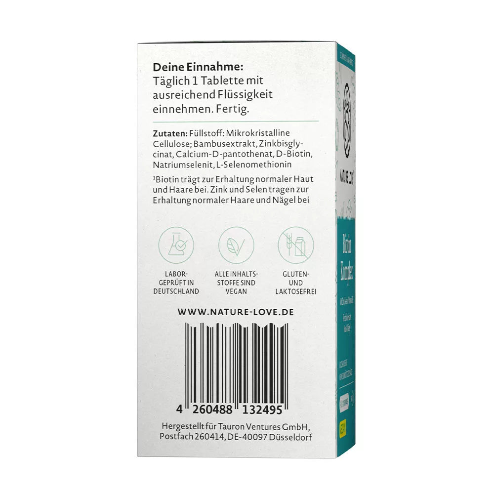 Nature Love Biotin Complex (90 Tablets)