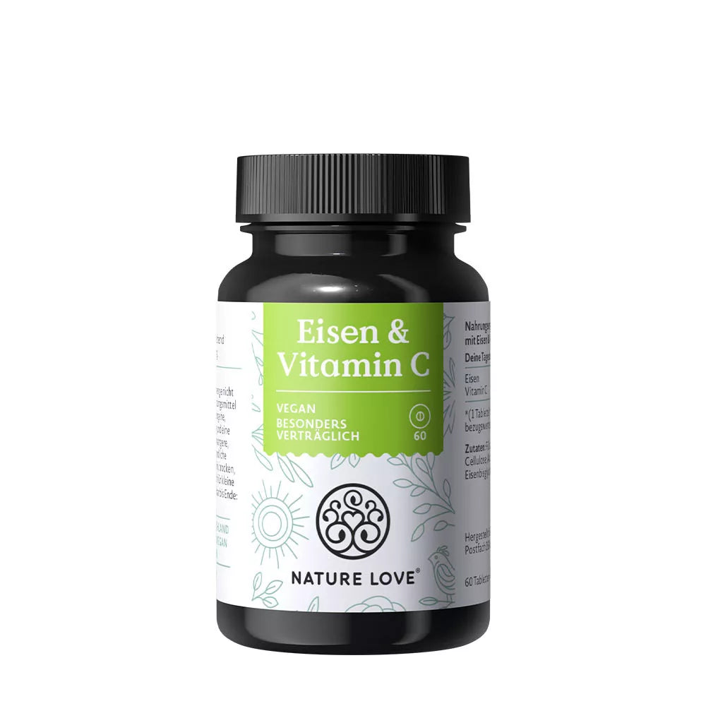 Nature Love Iron & Vitamin C (60 Tablets)