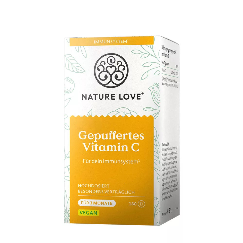 Nature Love Buffered Vitamin C (180 Capsules)