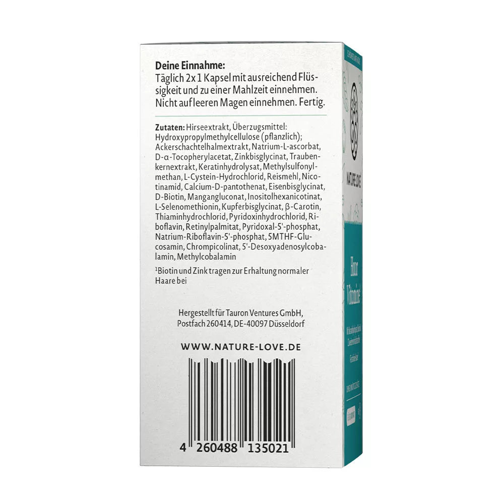 Nature Love Hair Vitamins (60 Capsules)