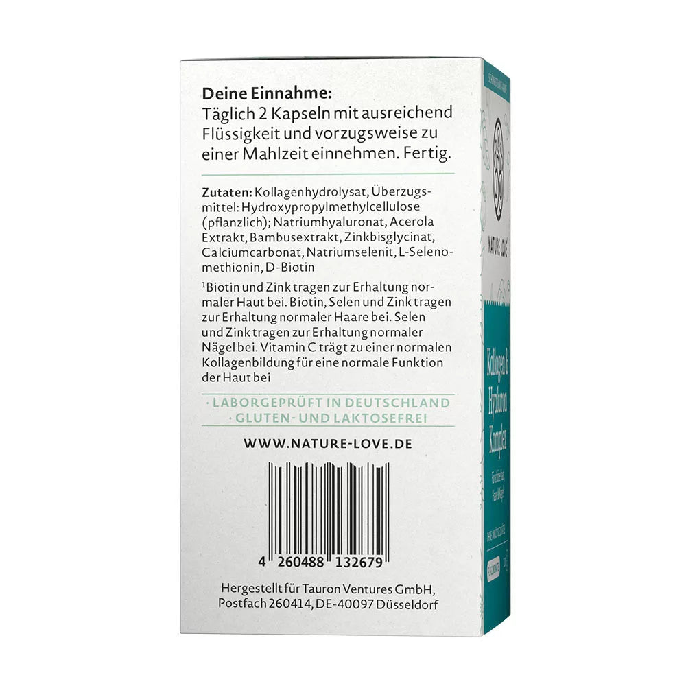 Nature Love Kollagen Komplex (120 Capsules)