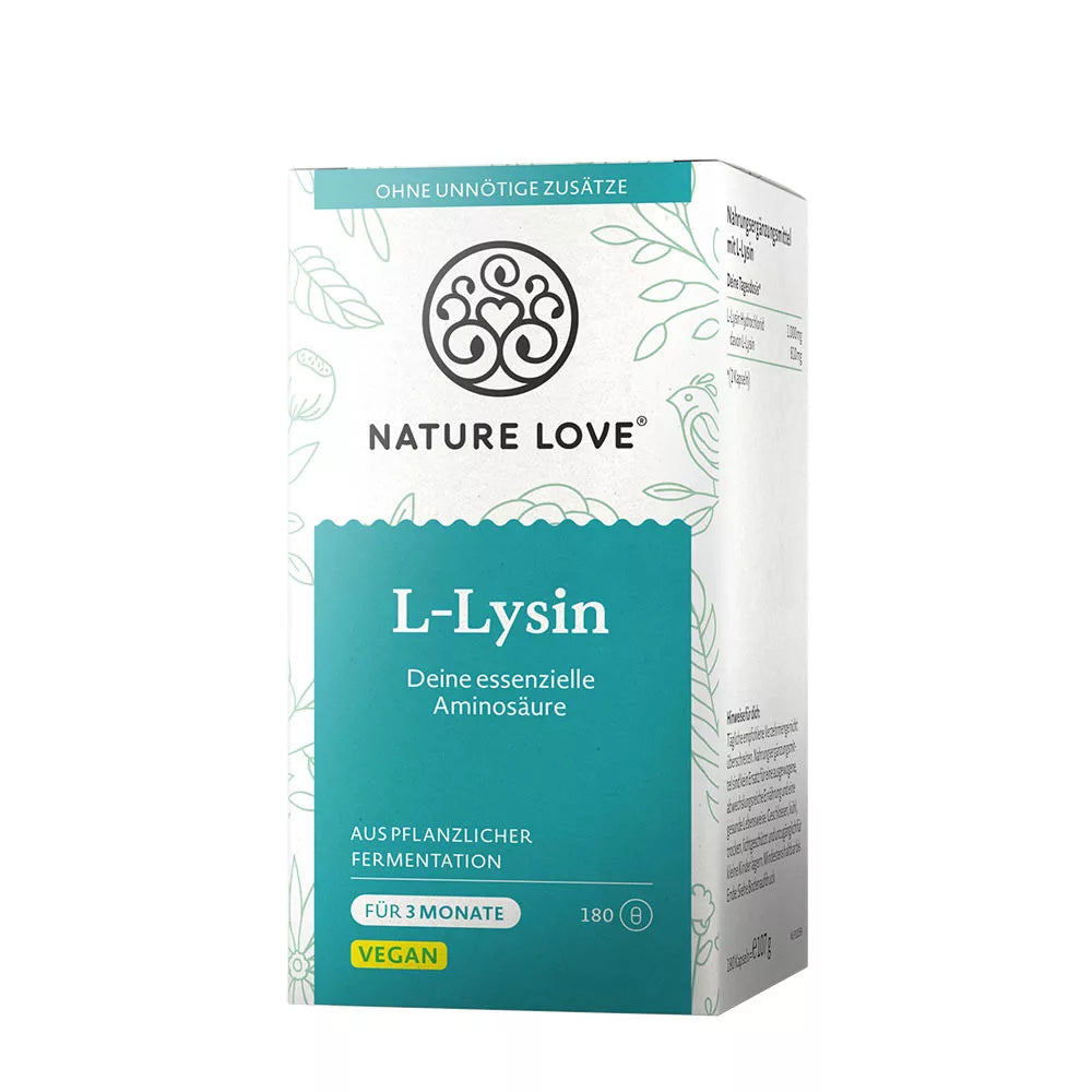 Nature Love L-Lysine (180 Capsules)