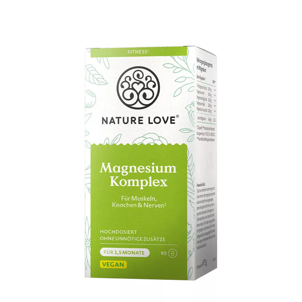 Nature Love Magnesium Komplex (90 Veg Capsules)