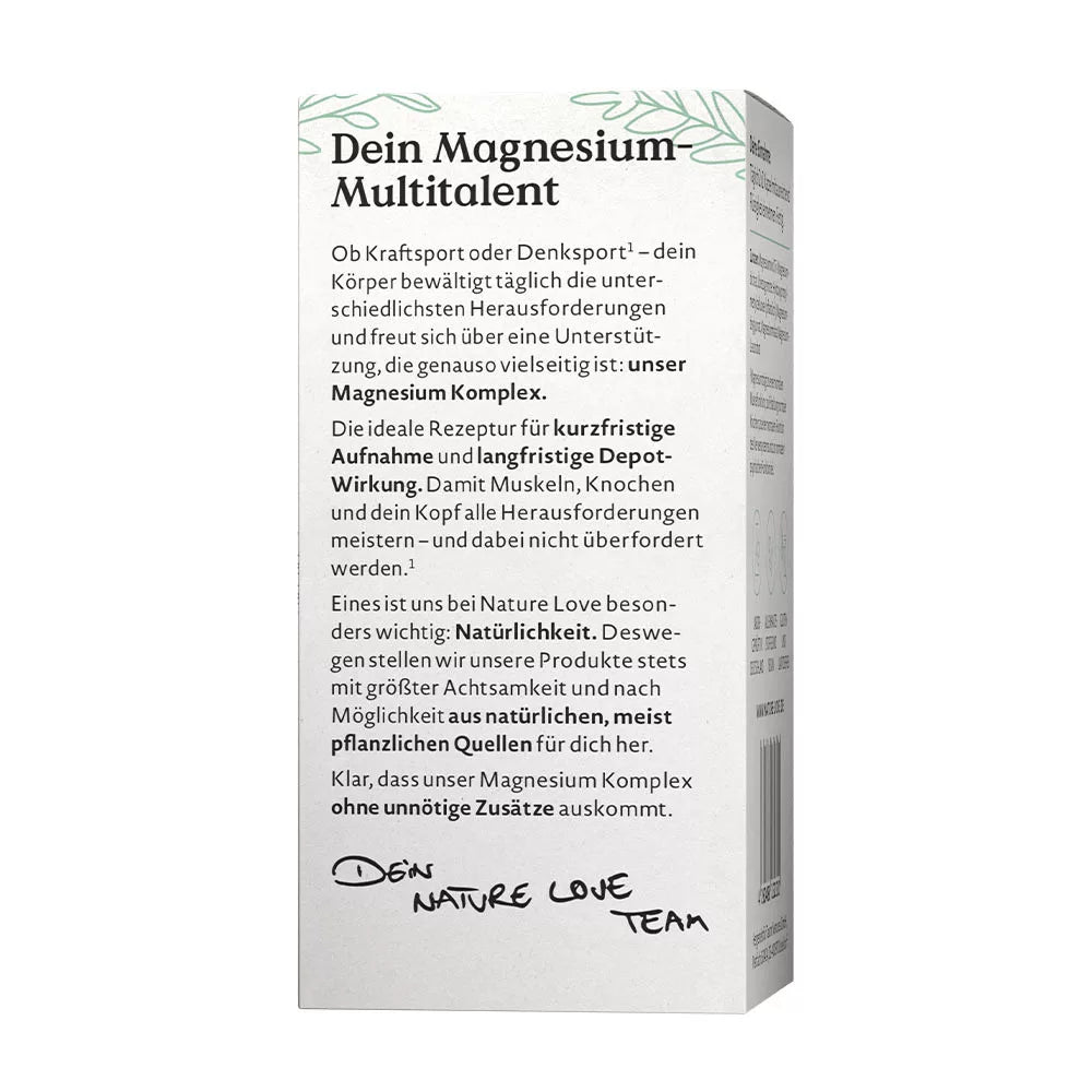 Nature Love Magnesium Komplex (90 Veg Capsules)