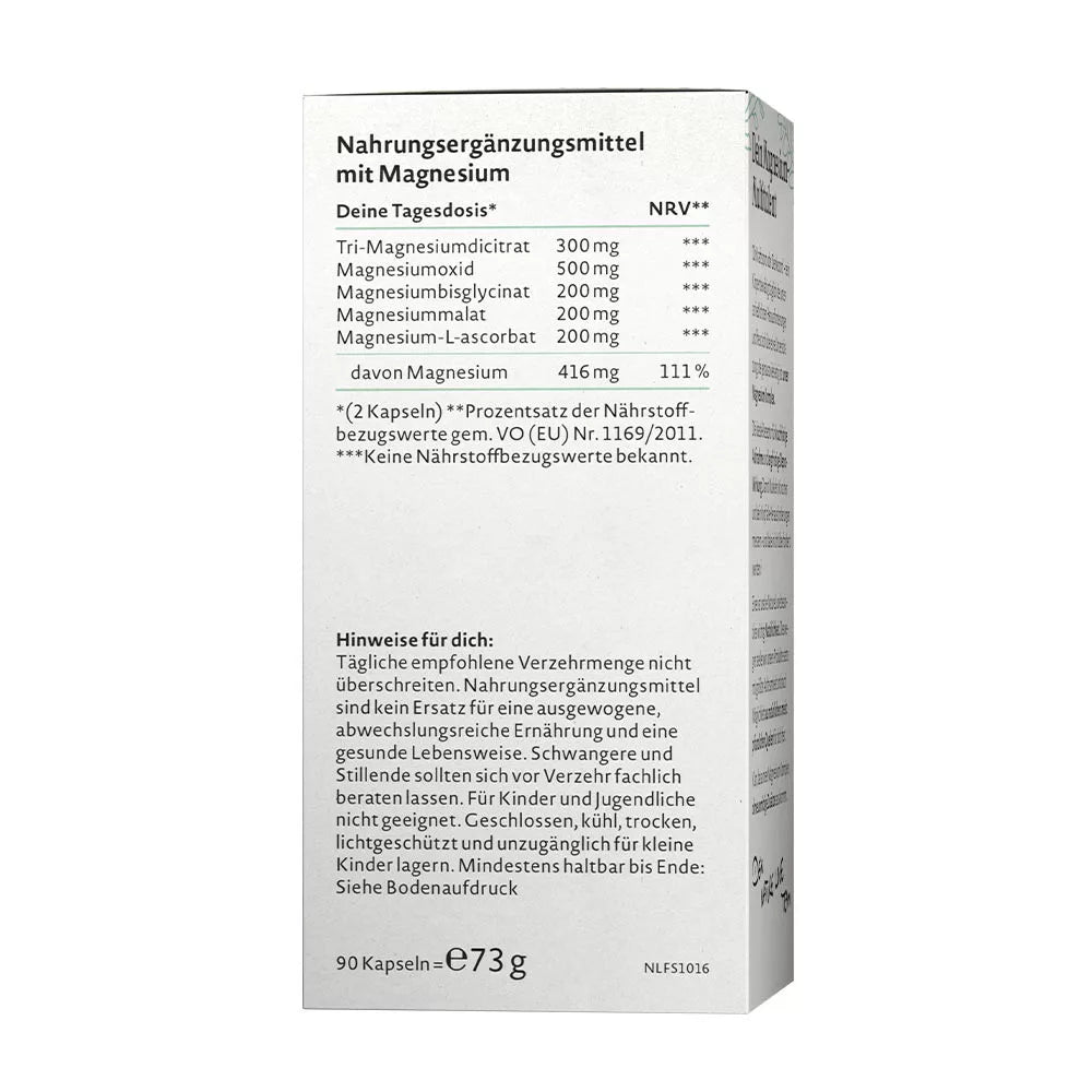 Nature Love Magnesium Komplex (90 Veg Capsules)