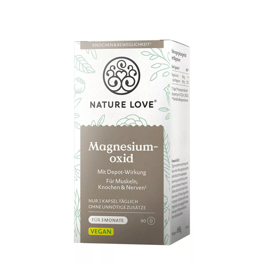 Nature Love Magnesium oxide (90 Capsules)