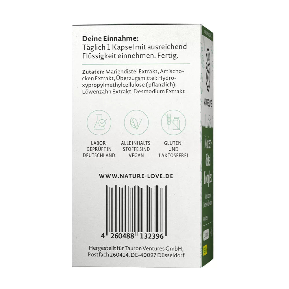 Nature Love Milk Thistle Complex (60 Capsules)