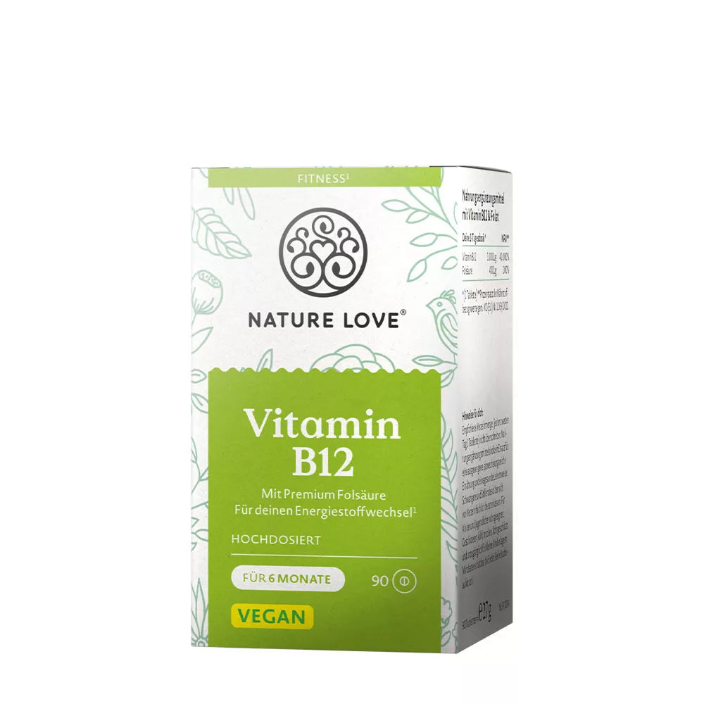 Nature Love Vitamin B12 (90 Veg Tablets)