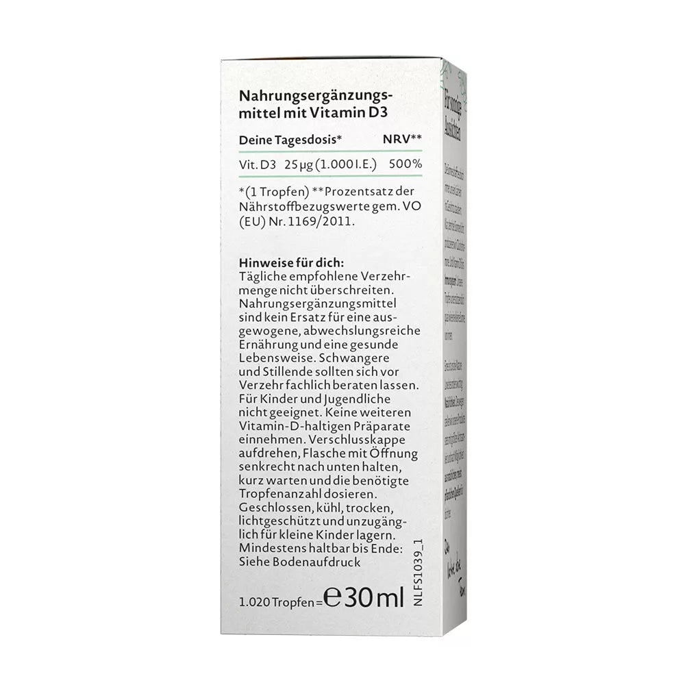 Nature Love Vitamin D3 1000 IE (30 ml)