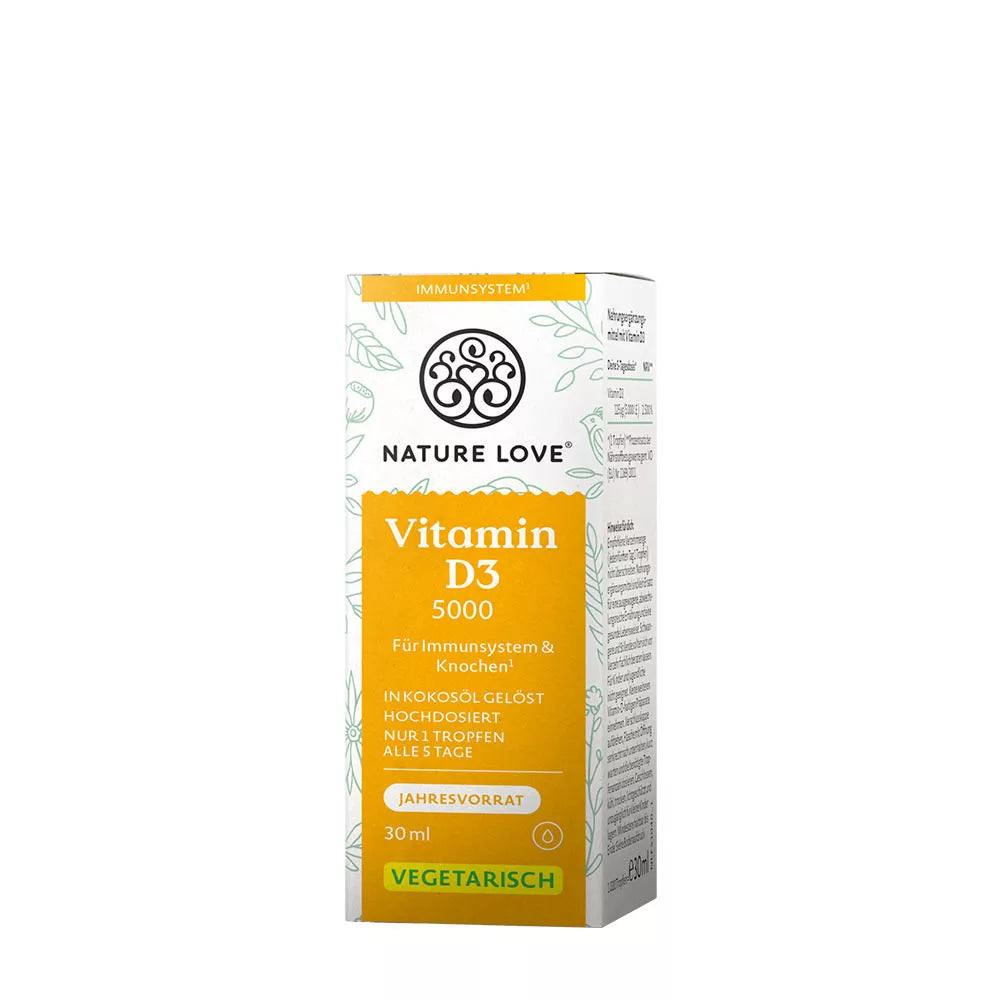 Nature Love Vitamin D3 5000 IU (30 ml)