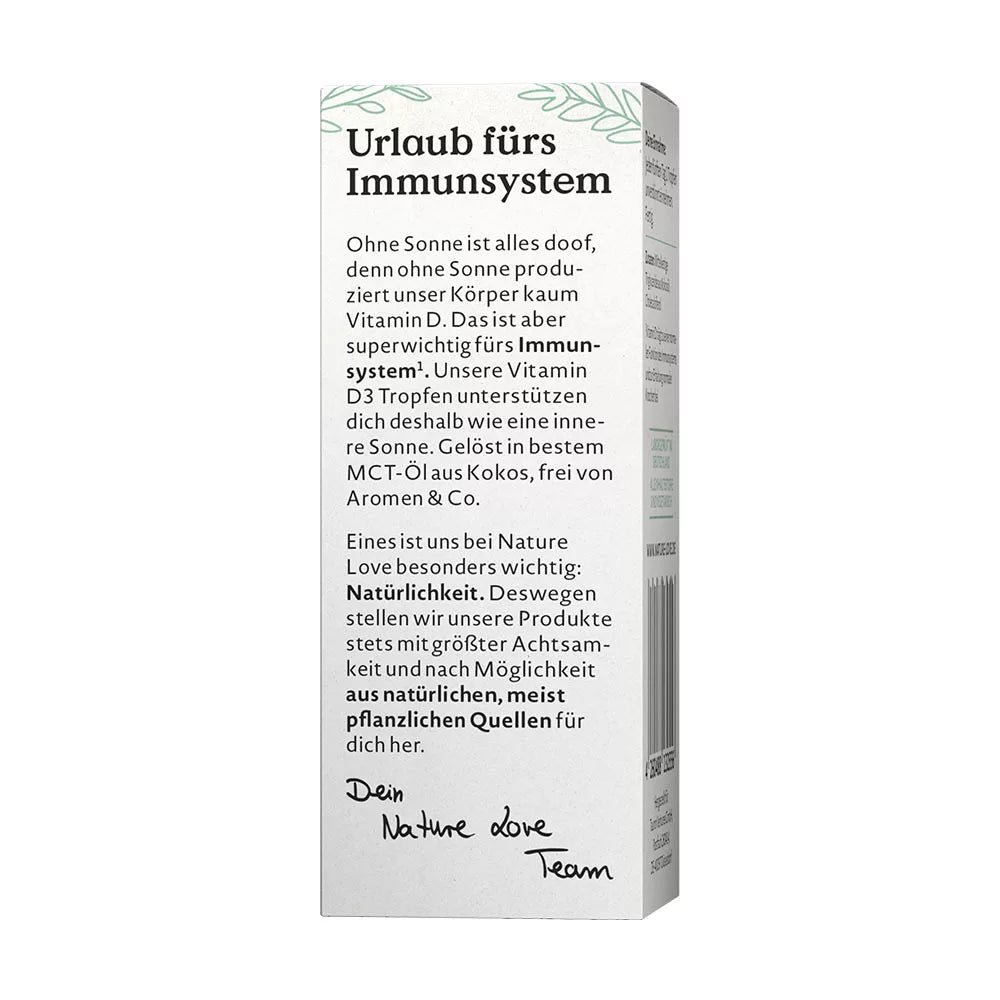 Nature Love Vitamin D3 5000 IU (30 ml)
