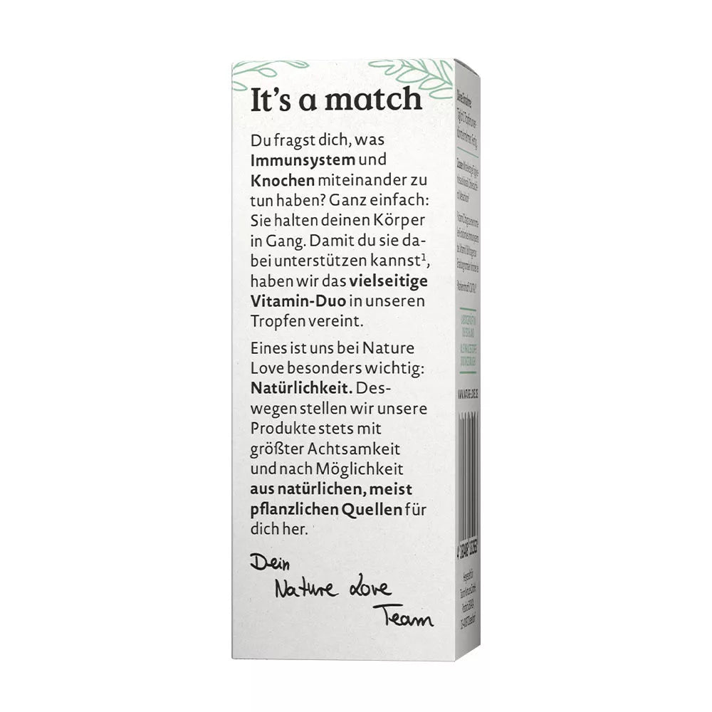 Nature Love Vitamin D3 & K2 (30 ml)
