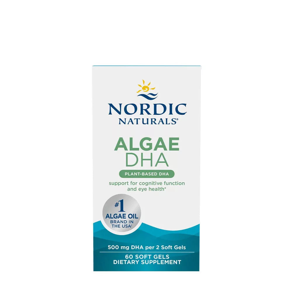 Nordic Naturals Algae DHA (60 Softgels)