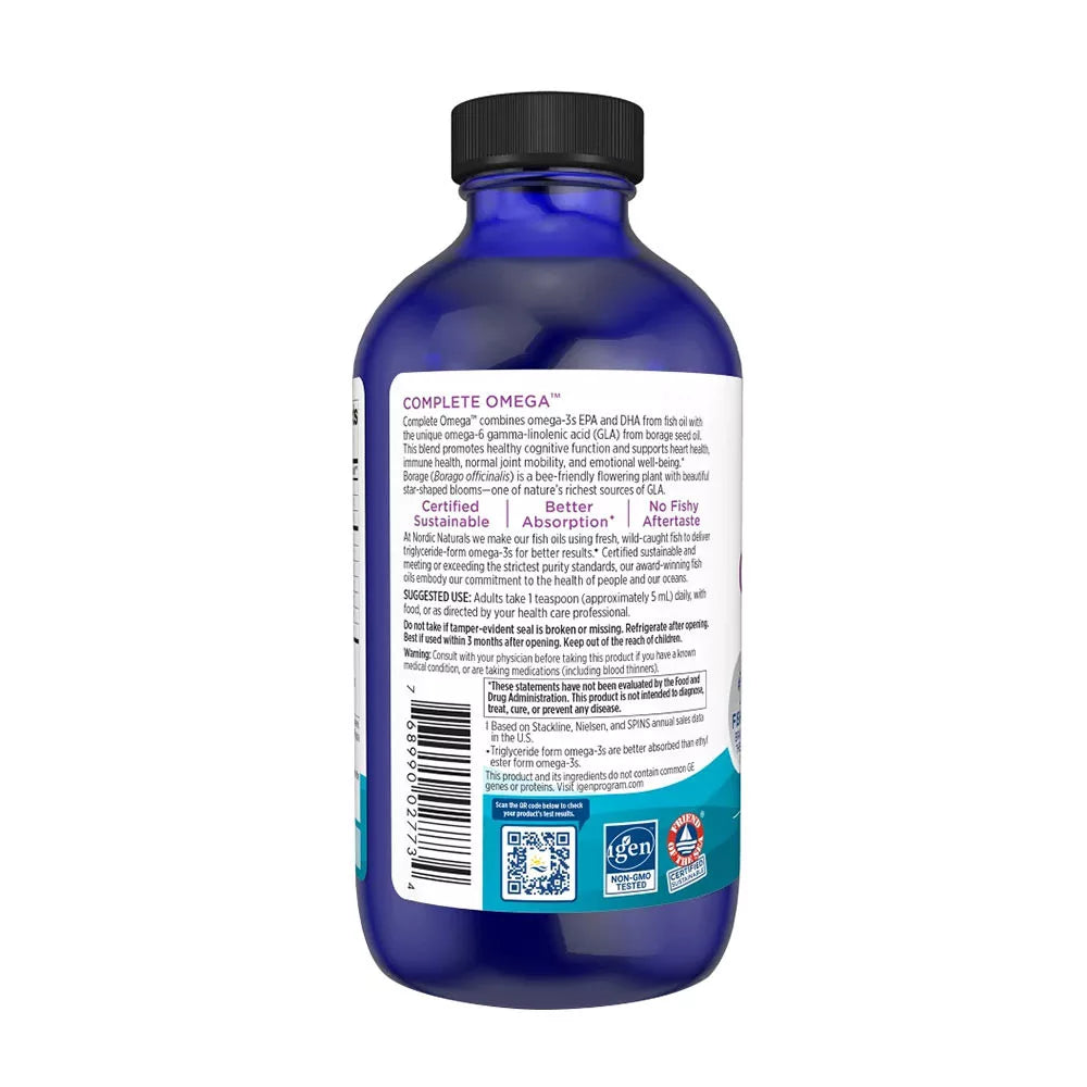 Nordic Naturals Complete Omega (8 fl. oz., Lemon)