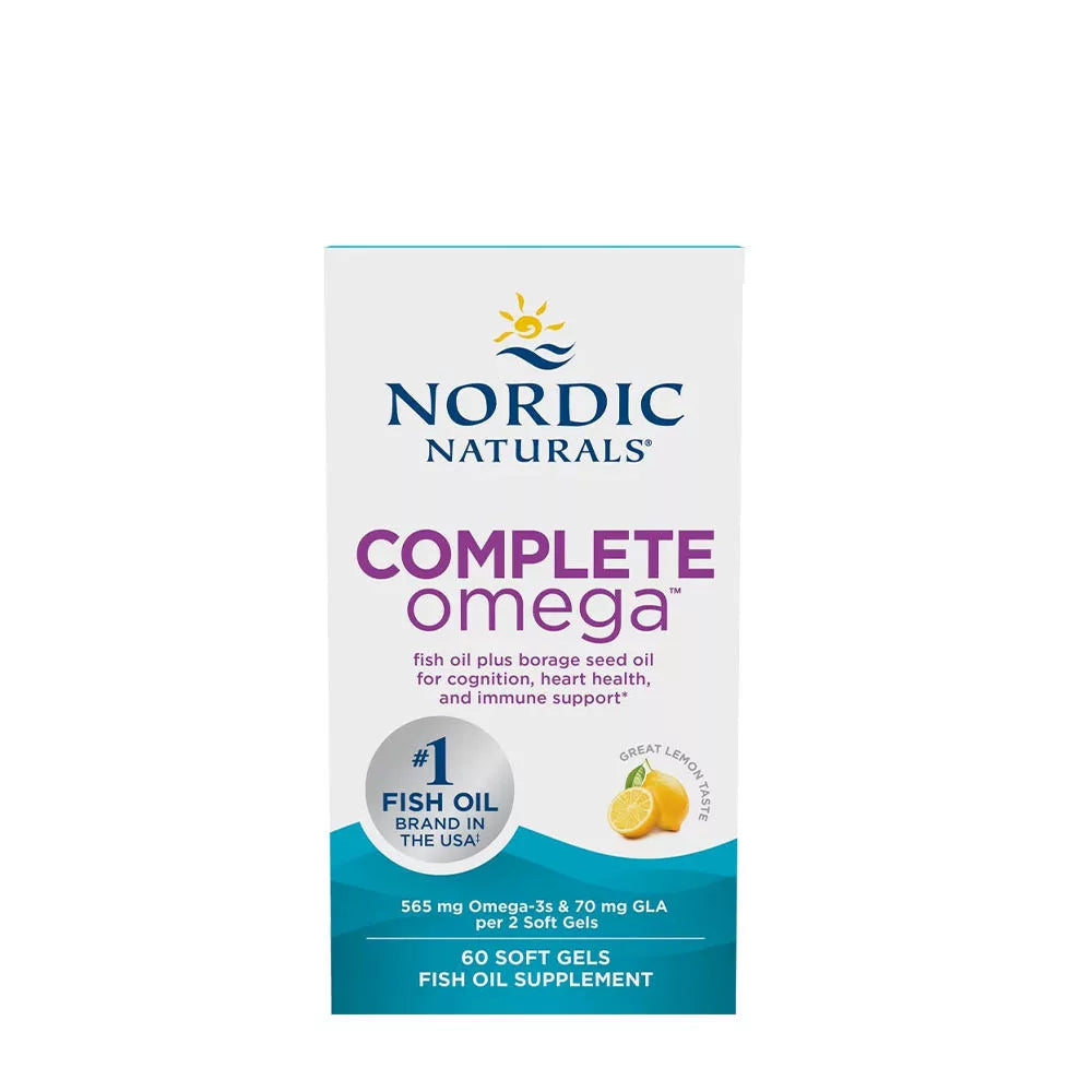 Nordic Naturals Complete Omega (60 Softgels, Lemon)