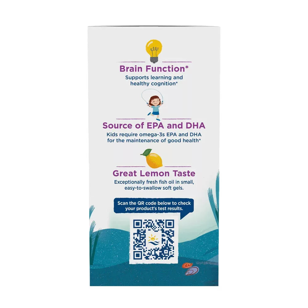 Nordic Naturals Complete Omega Junior (180 Mini Softgels, Lemon)