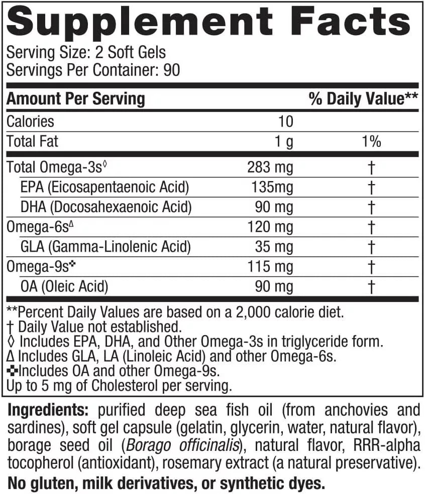 Nordic Naturals Complete Omega Junior 283 mg (180 Softgels, Lemon)