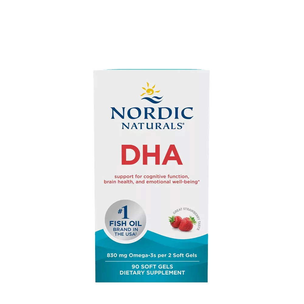 Nordic Naturals DHA (90 Softgels, Strawberry)