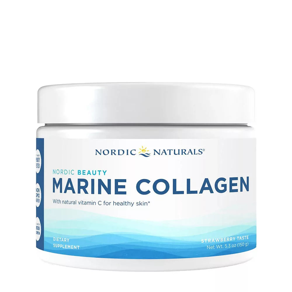 Nordic Naturals Nordic Beauty Marine Collagen (150 g, Strawberry)