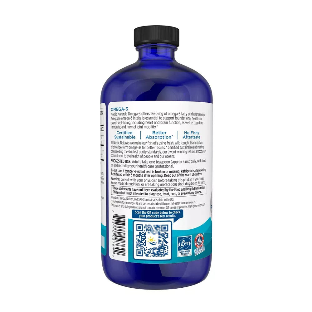 Nordic Naturals Omega-3 (16 fl. oz., Lemon)