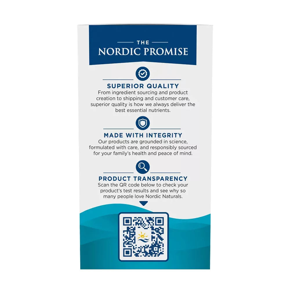 Nordic Naturals Omega-3 (180 Softgels, Lemon)