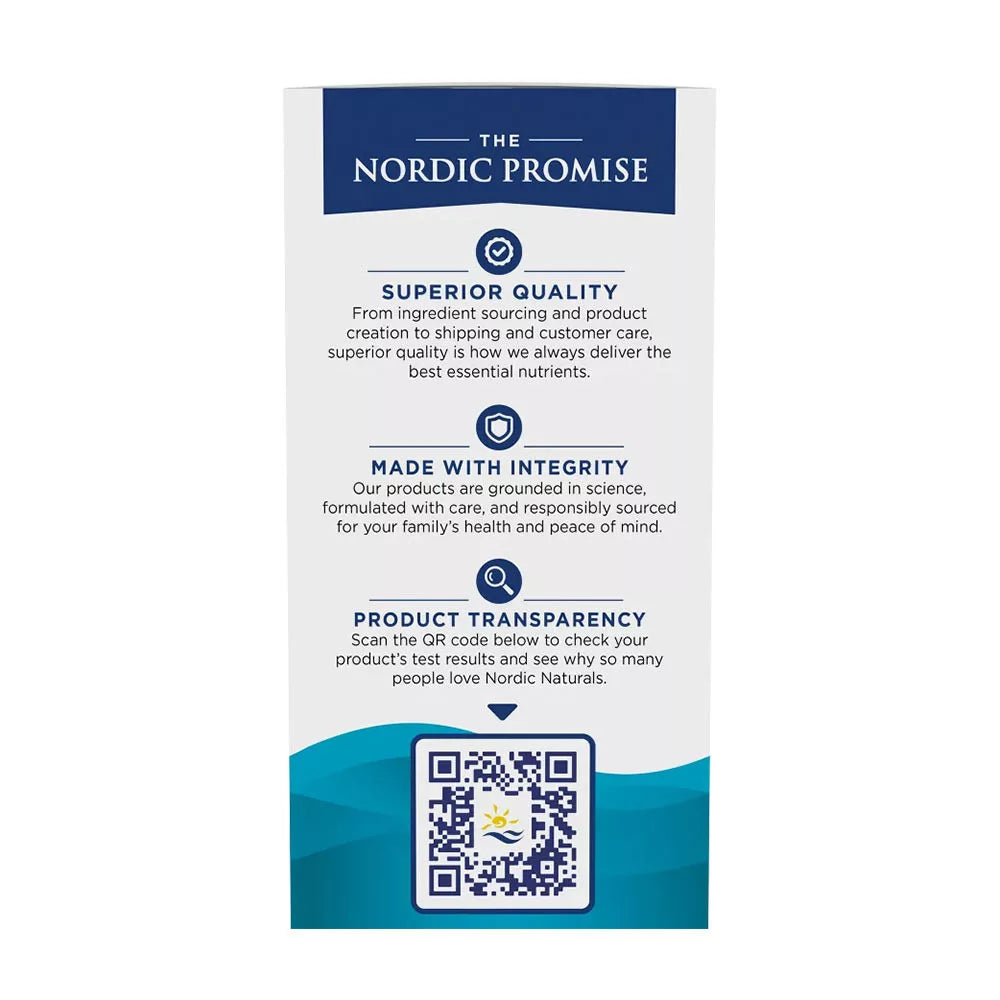 Nordic Naturals Omega-3D (120 Softgels, Lemon)